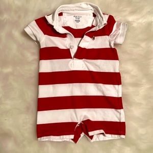 Ralph Lauren Baby Boy Romper (size 6 months).